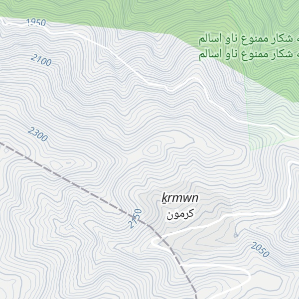 Map of Charāsū Dāgh