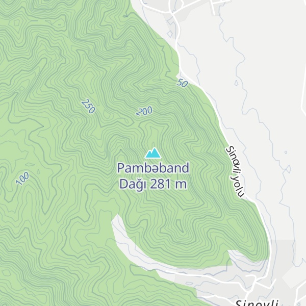 Map of Pambəband Dağı