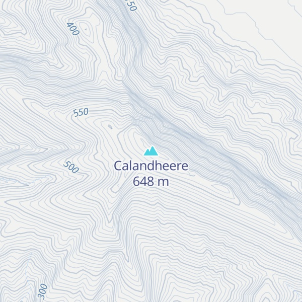 Map of Calandheere