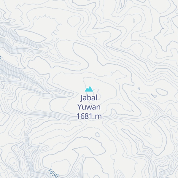 Map of Jabal Yuwan