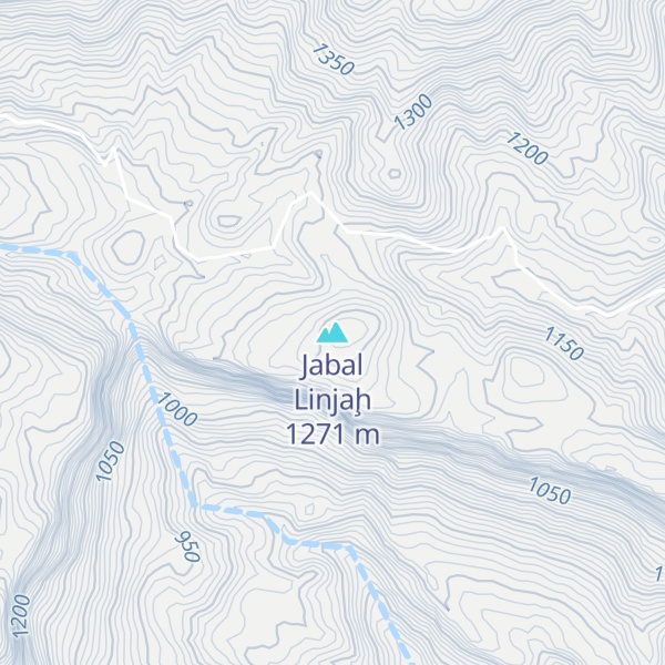 Map of Jabal Linjaḩ