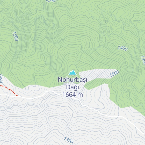 Map of Nohurbaşı Dağı