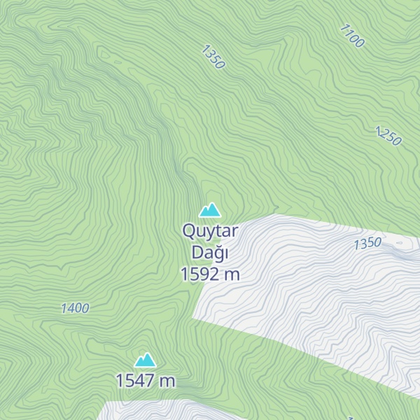 Map of Quytar Dağı