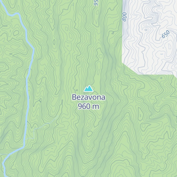 Map of Bezavona