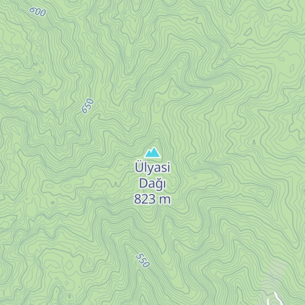 Map of Ülyasi Dağı