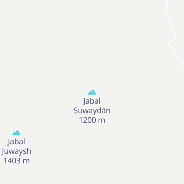 Map of Jabal Suwaydān
