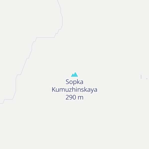 Map of Sopka Kumuzhinskaya