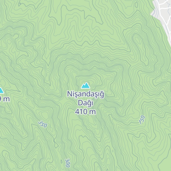 Map of Nişandaşığ Dağı
