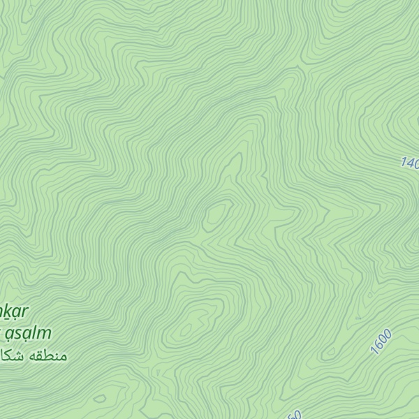 Map of Kūh-e Shāh Gerd Kūh