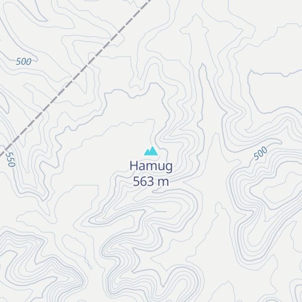 Map of Hamug