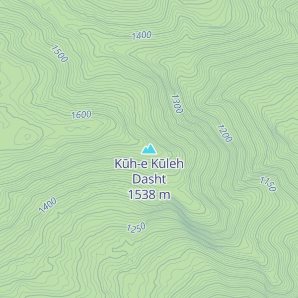 Map of Kūh-e Kūleh Dasht