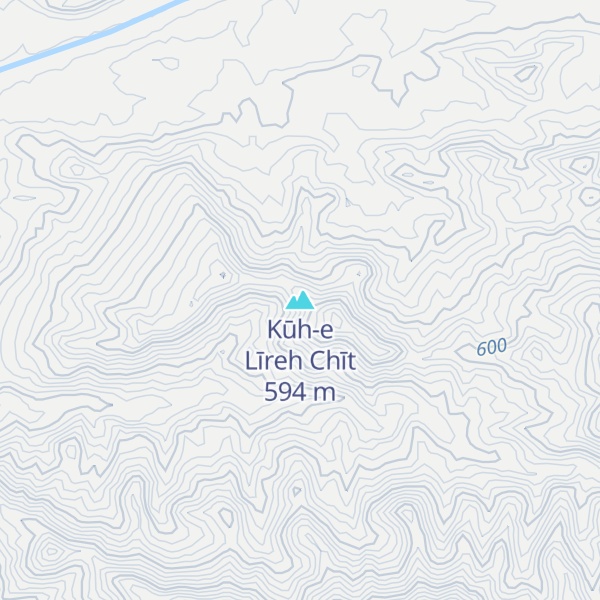 Map of Kūh-e Līreh Chīt