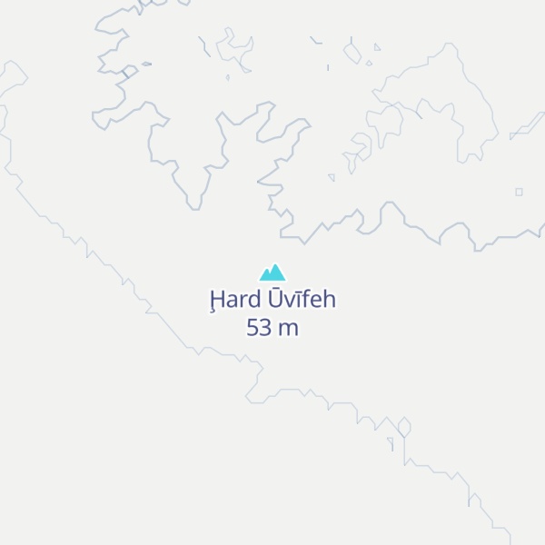 Map of Ḩard Ūvīfeh