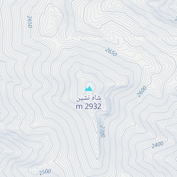 Map of شاه نشین