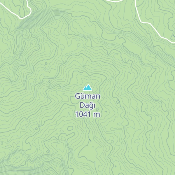 Map of Güman Dağı