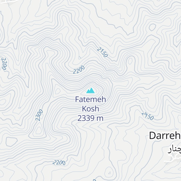 Map of Fatemeh Kosh