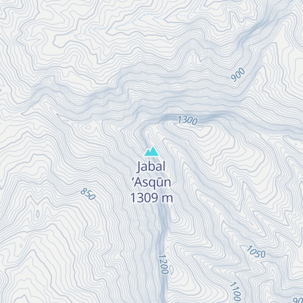 Map of Jabal ‘Asqūn