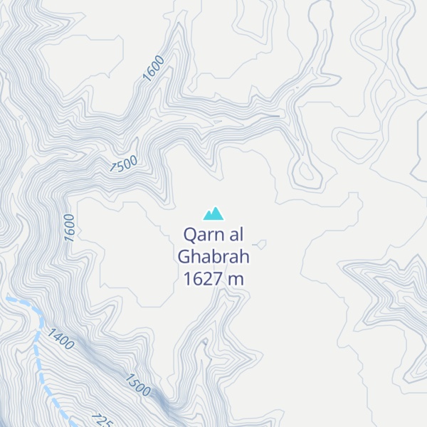 Map of Qarn al Ghabrah