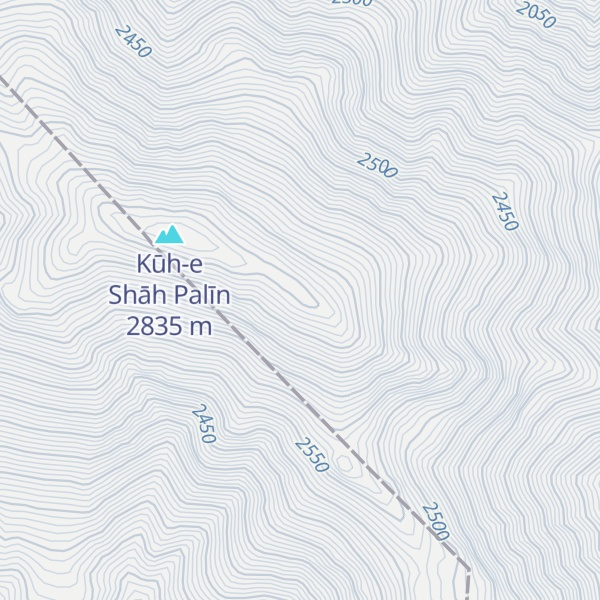 Map of Kūh-e Nareh Band