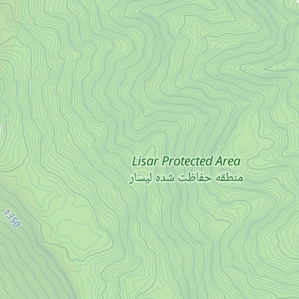 Map of Kūh-e Azīdī