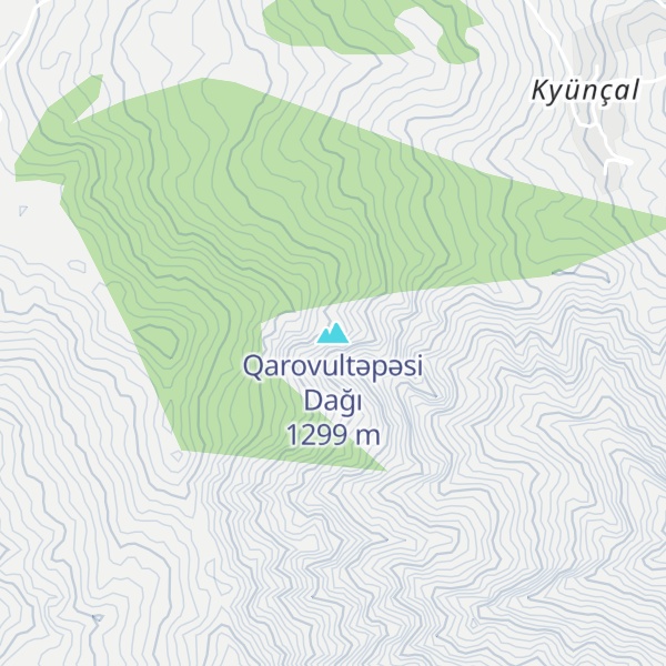Map of Qarovultəpəsi Dağı