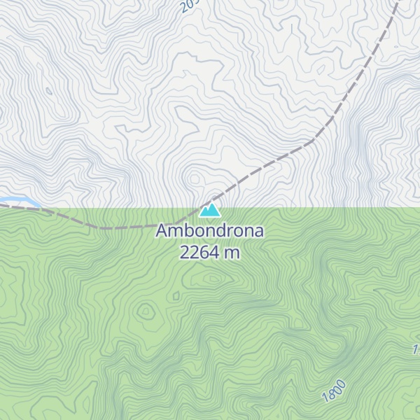 Map of Ambondrona