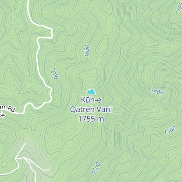 Map of Kūh-e Qatreh Vanī
