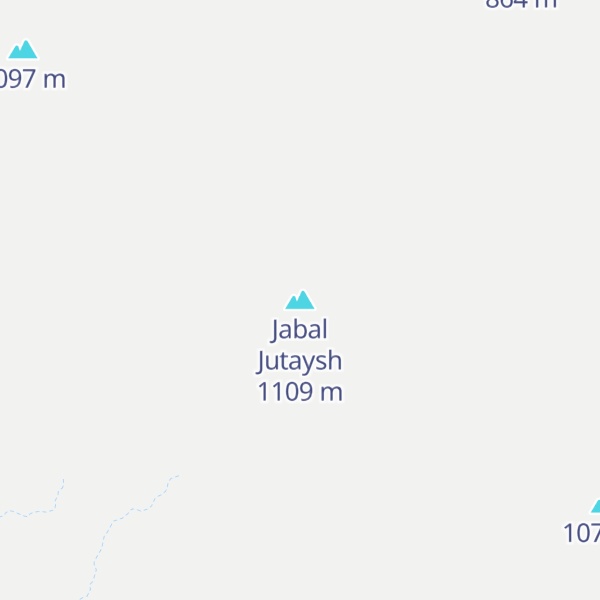 Map of Jabal Jutaysh