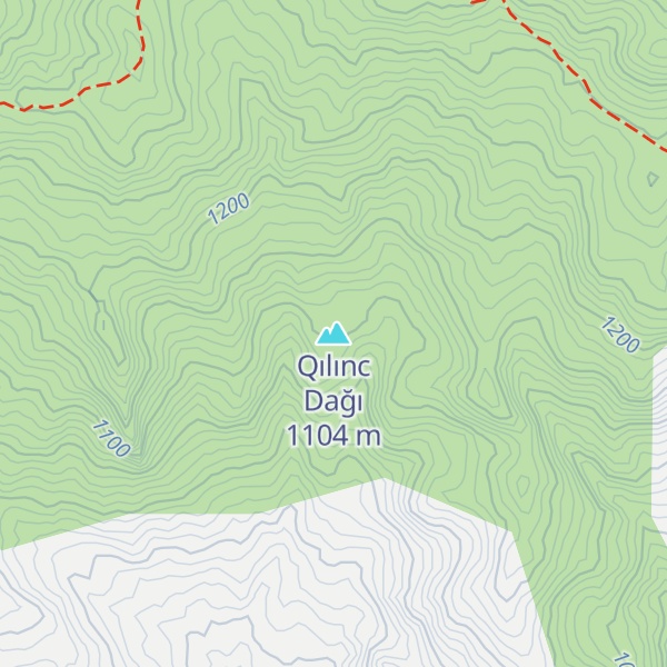 Map of Qılınc Dağı