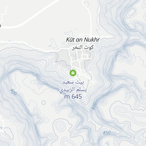 Map of بيت سعيد يسلم الزبيدي