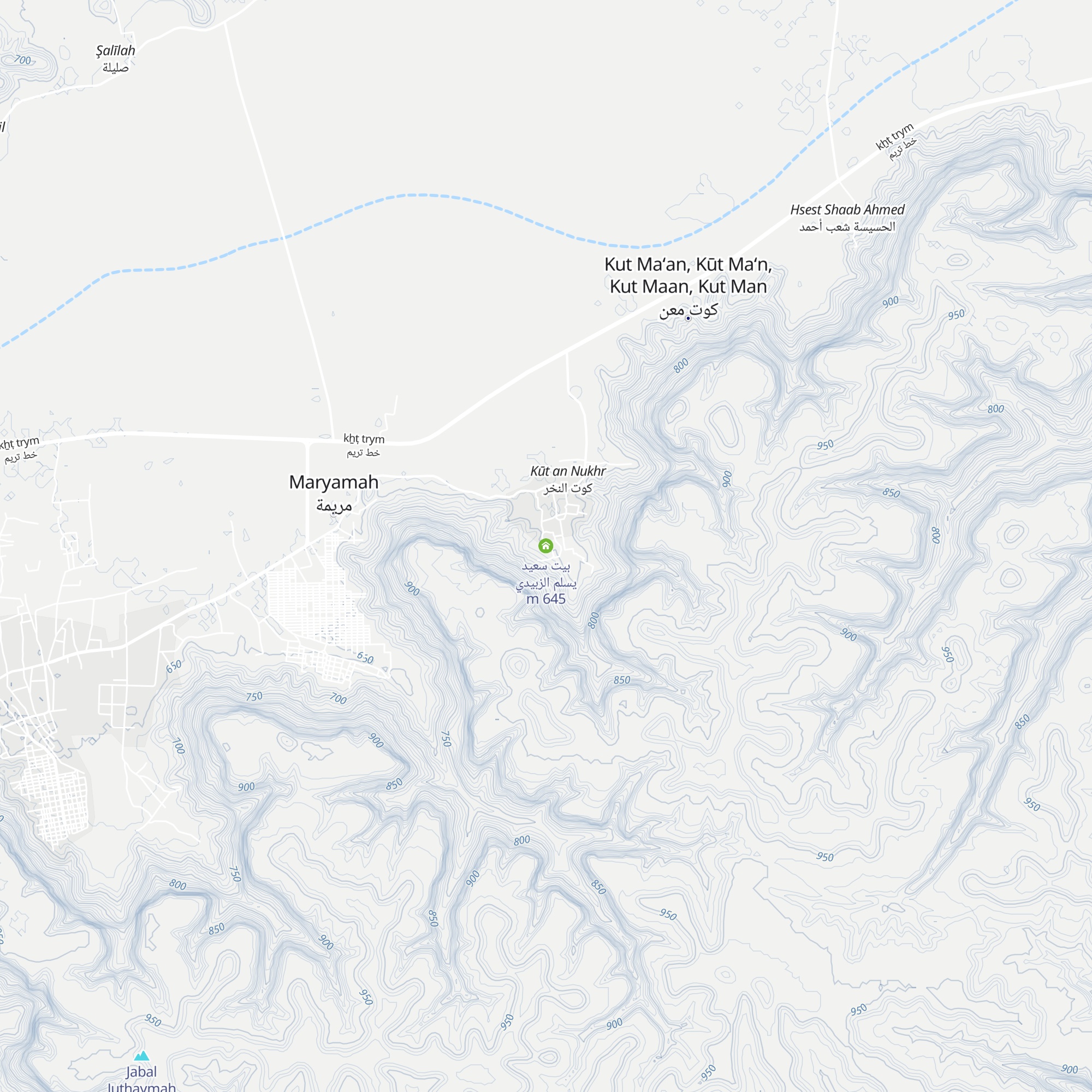 بيت سعيد يسلم الزبيدي map
