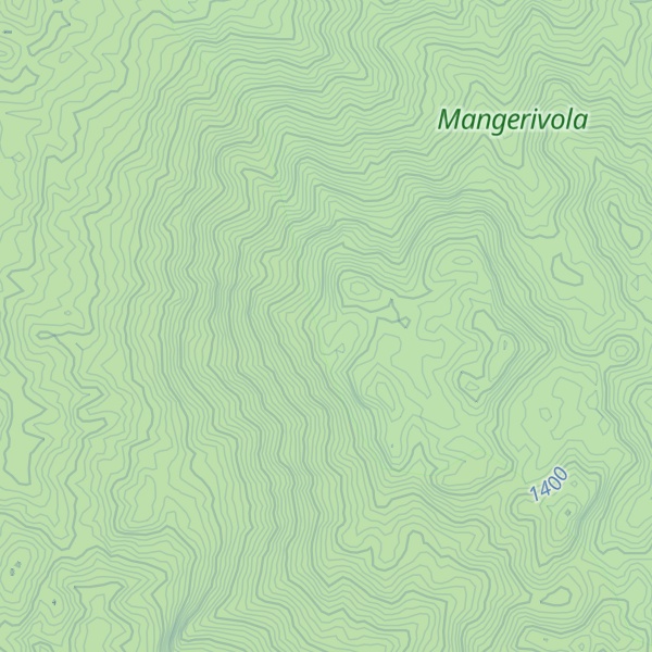 Map of Mangerivola