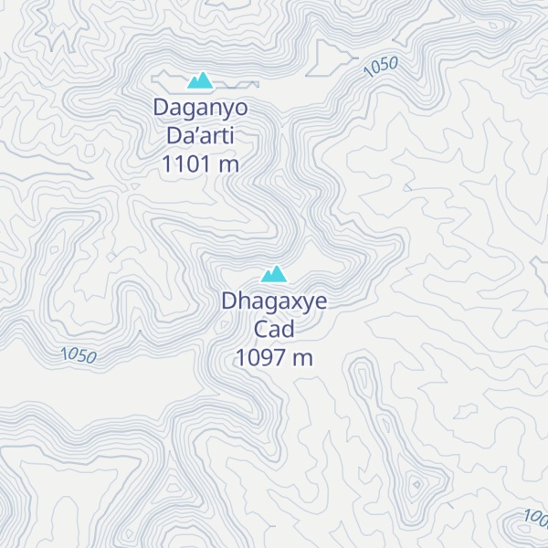 Map of Dhagaxye Cad