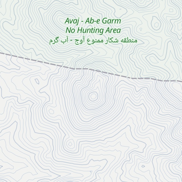 Map of Kūh-e Qarāvol