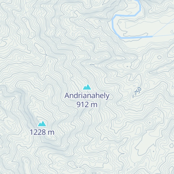 Map of Andrianahely
