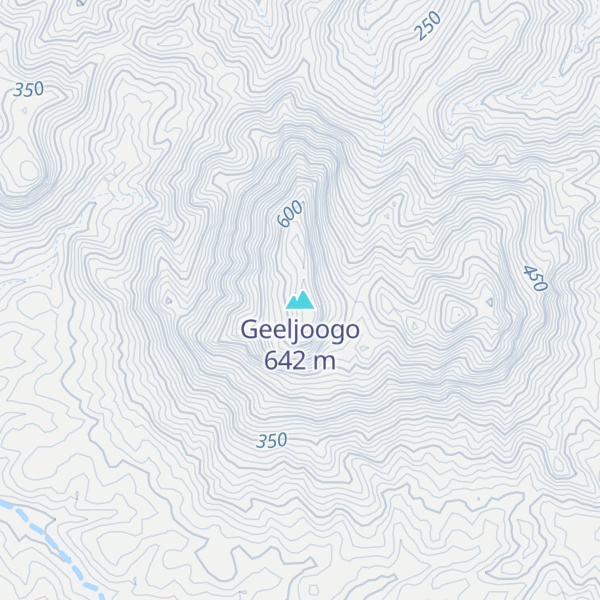 Map of Geeljoogo