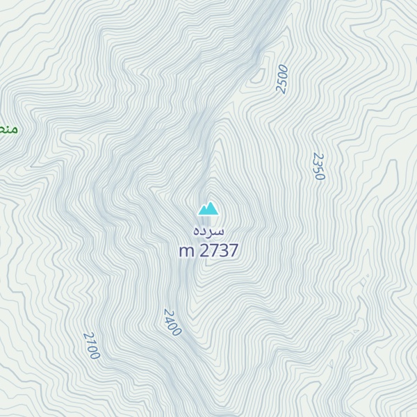 Map of سرده