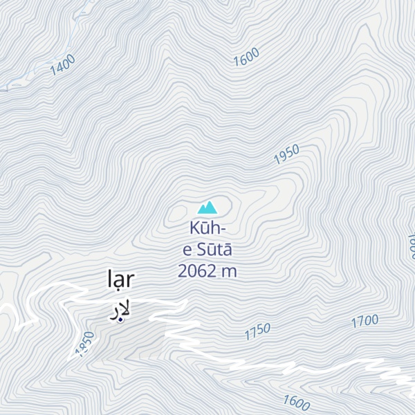 Map of Kūh-e Sūtā