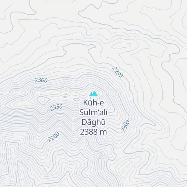 Map of Kūh-e Sūlm‘alī Dāghū
