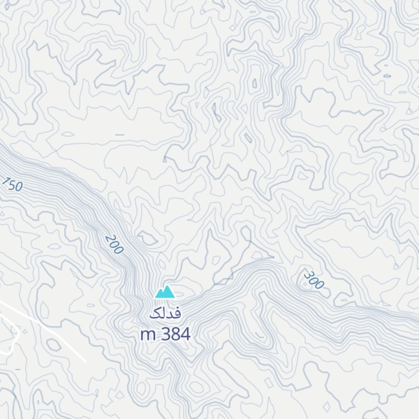 Map of Kūh-e Fadalak