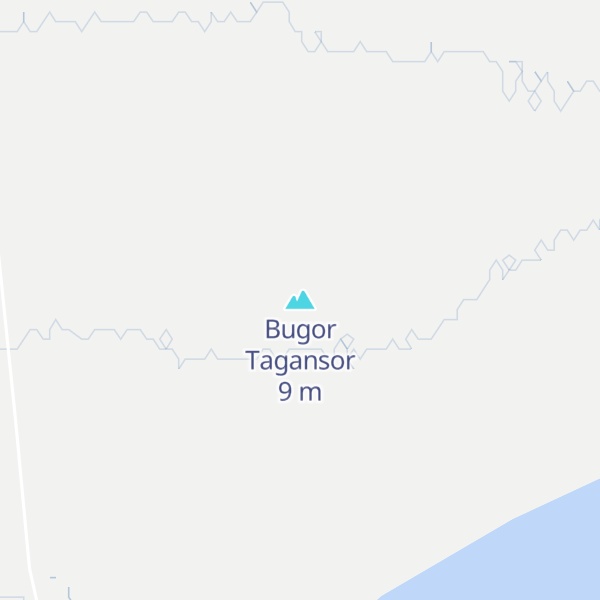 Map of Bugor Tagansor
