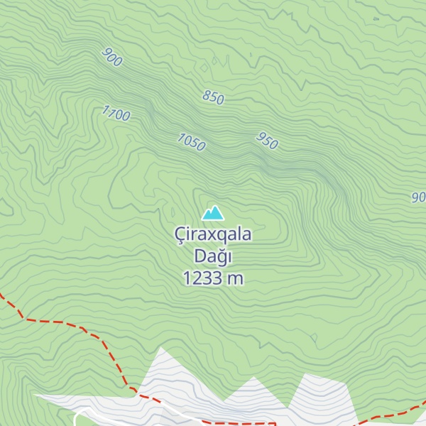 Map of Çiraxqala Dağı