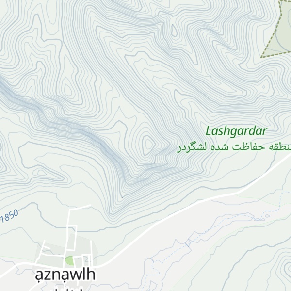 Map of Kūh-e Mārmāhī