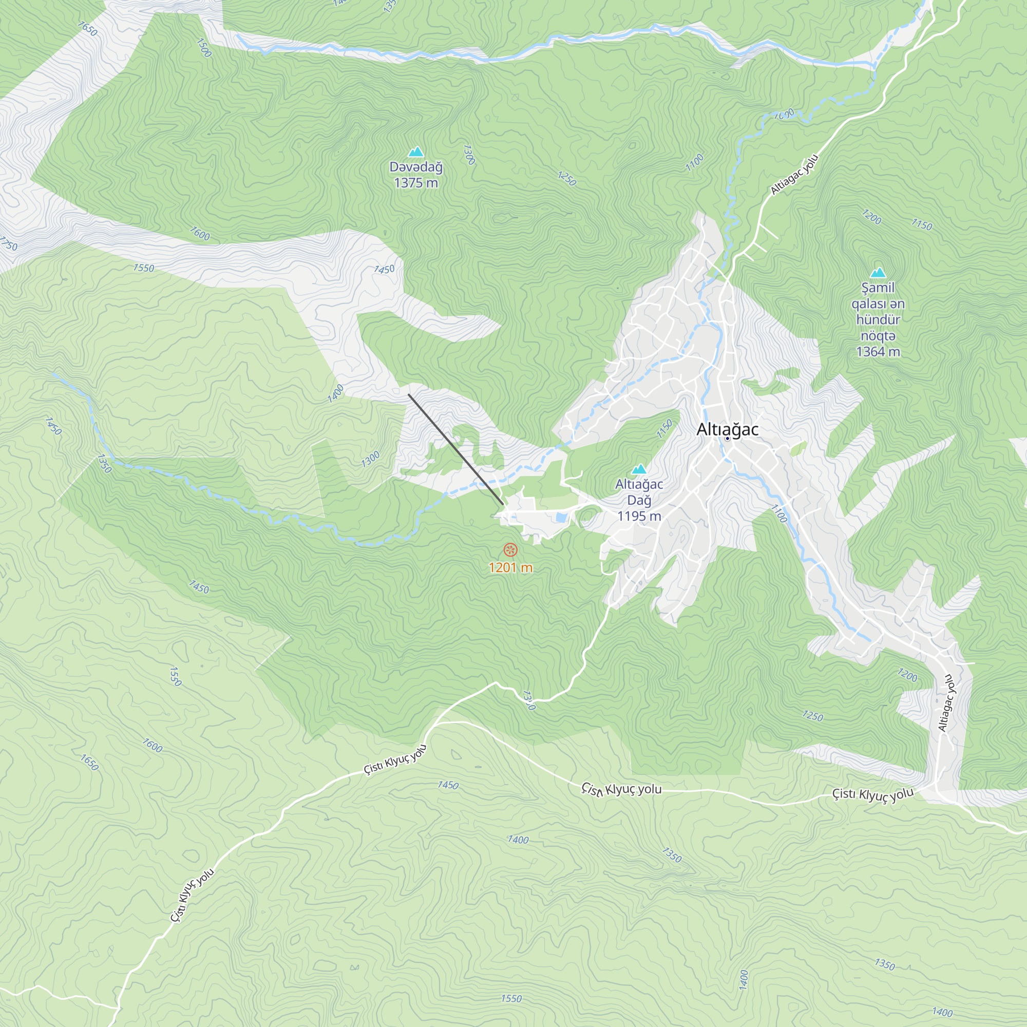 Altiağac map