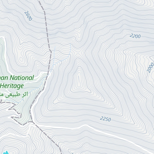 Map of Kūh-e Kalāf