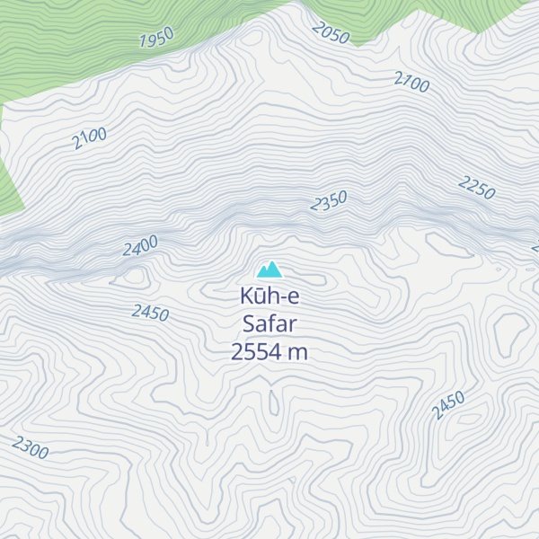 Map of Kūh-e Safar