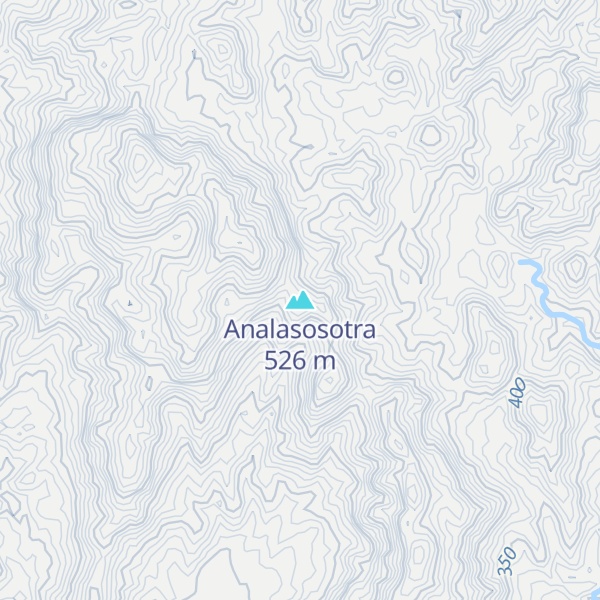Map of Analasosotra