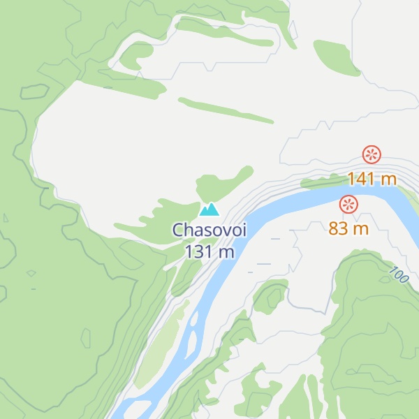 Map of Chasovoi