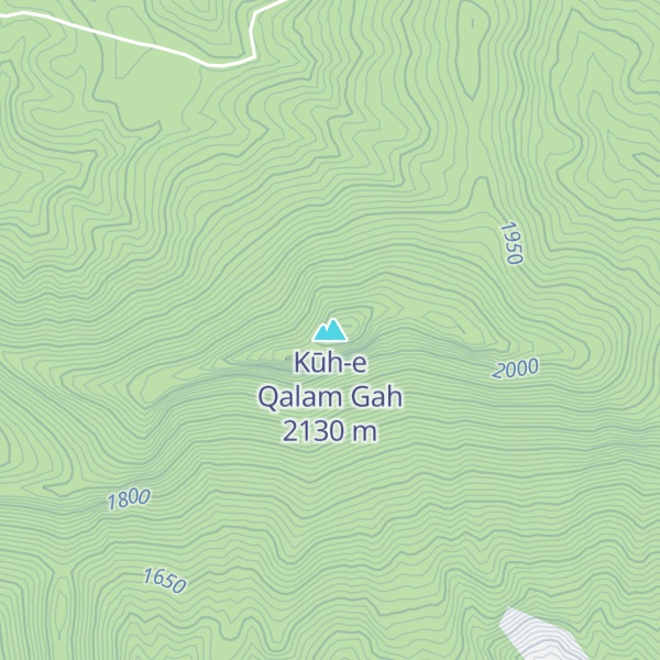 Map of Kūh-e Qalam Gah