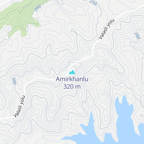 Map of Amirkhanlu